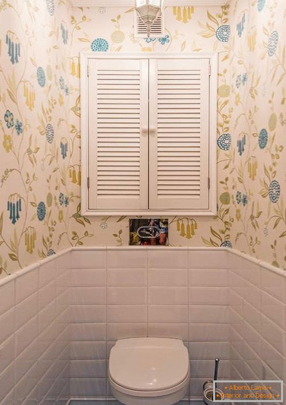 Тоалетен дизайн с гардероб - фото модерни идеи 2017