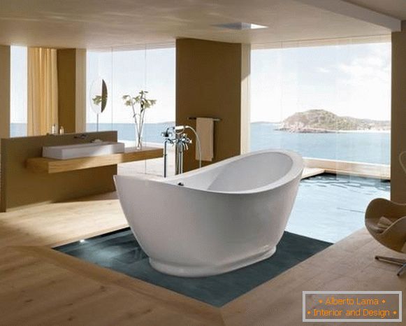 Дизайн на баня с отделна баня