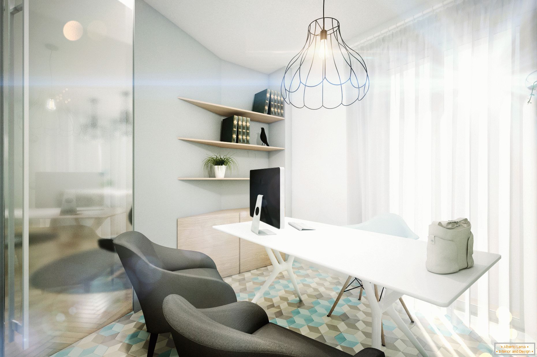 Дизайн на апартамент в пастелни цветове: проучване