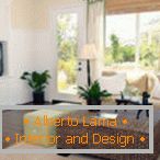 Хол в италиански стил - 75 снимки на дизайнерски идеи