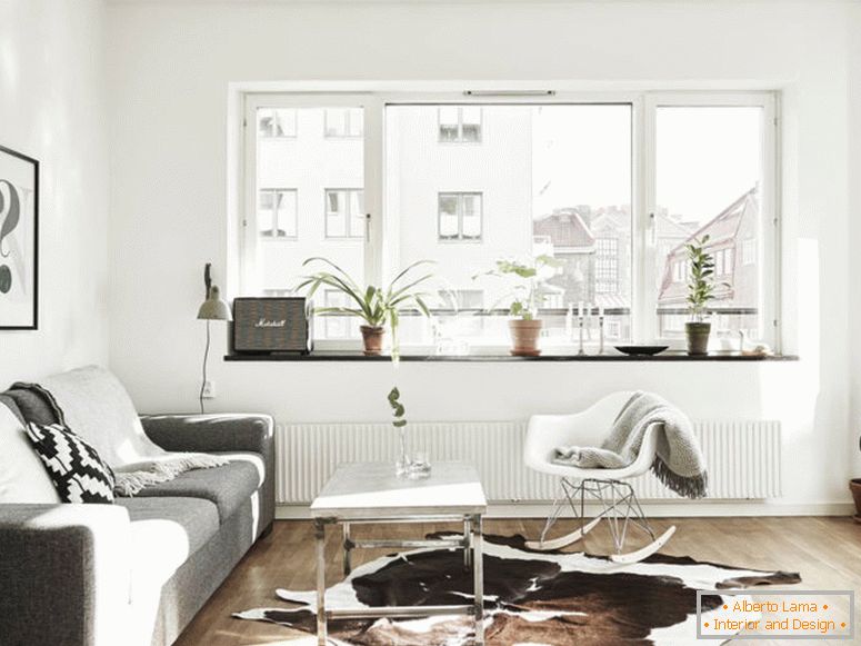 интериор с две малки апартамент-в-скандинавски stile21