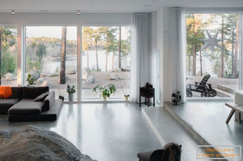 Дневна в високотехнологичен стил - 105 снимки на модерни