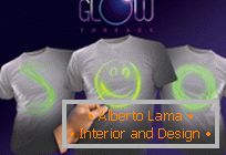 Интерактивна тениска с ултравиолетов лазер