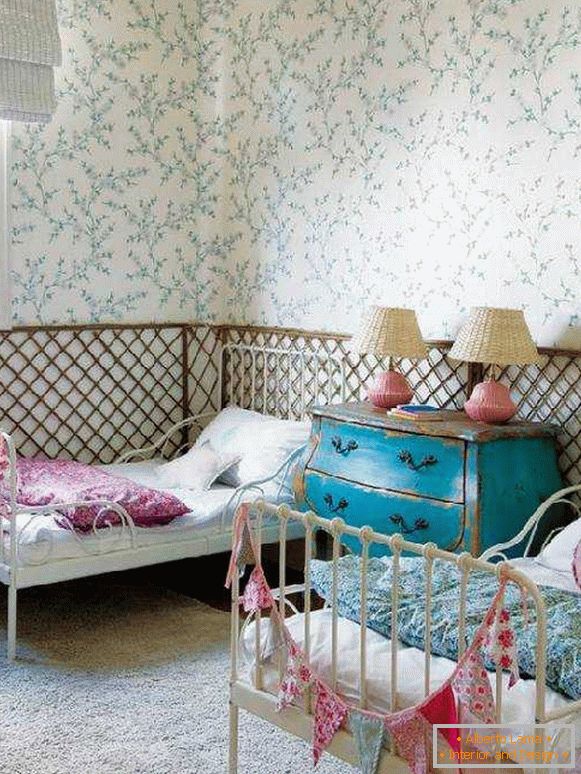 интериор на детска стая с две легла, снимка 59