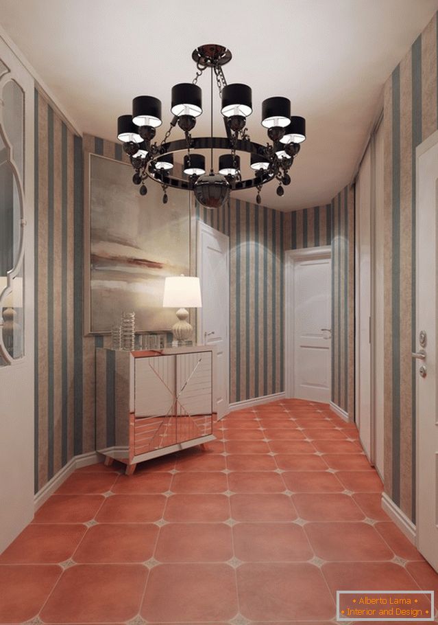 Интериорен дизайн на коридора