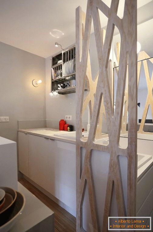 Интериорен дизайн на малък апартамент от Джули Набучит