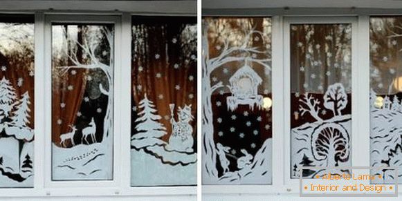 Украсяваме прозорците за Нова година красиво и с вкус