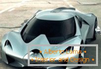 Концепт Bugatti EB.LA от дизайнера Мариан Хилгърс
