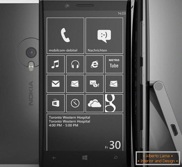 Концепция Nokia Lumia 999