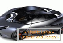 Концепцията за суперавтомобил Lamborghini от дизайнера Ondrej Jirec