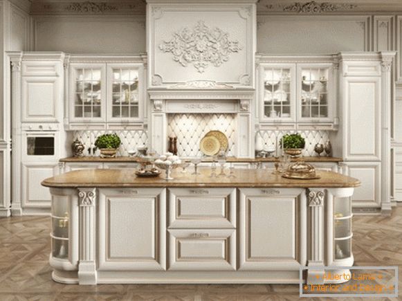 кухненски мебели в классическом стиле