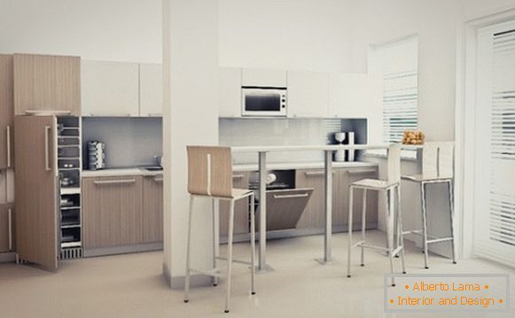 кухненски мебели в современном стиле