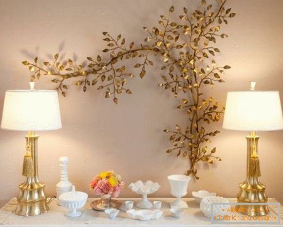 Лампа за маса като стая декорация