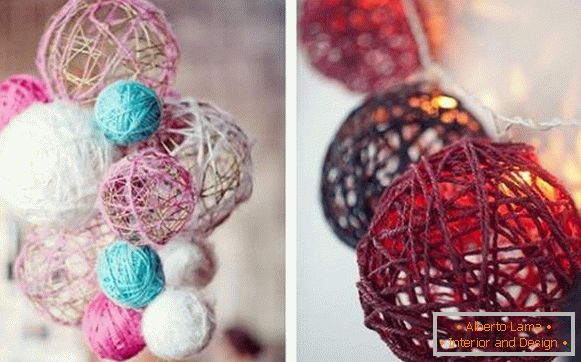 Декор на конец за плетене на собствените си ръце - фото идеи за дома