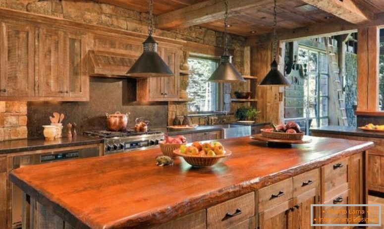 дървени кухни