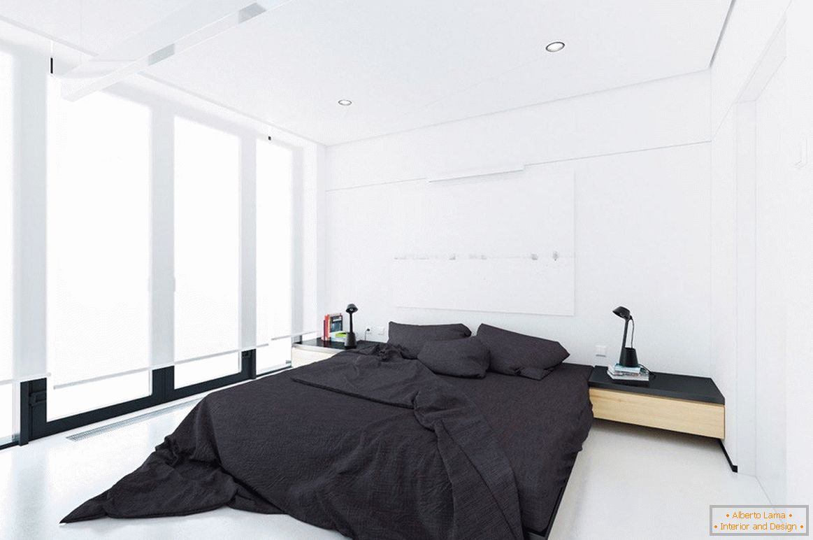 Спалнята в стиле минимализм