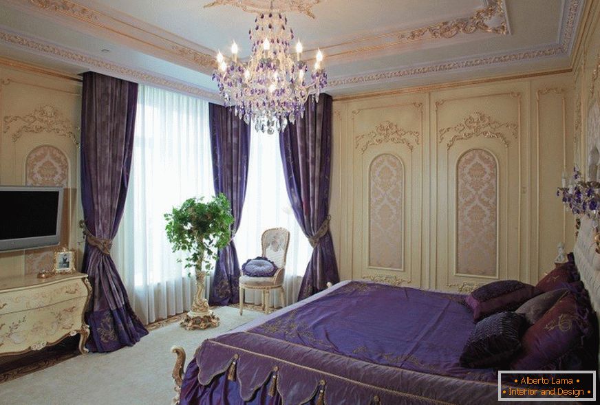 Кралската спалня Дизайн