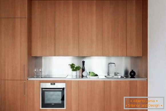 Модерен кухненски дизайн в малки студиа 30 кв м