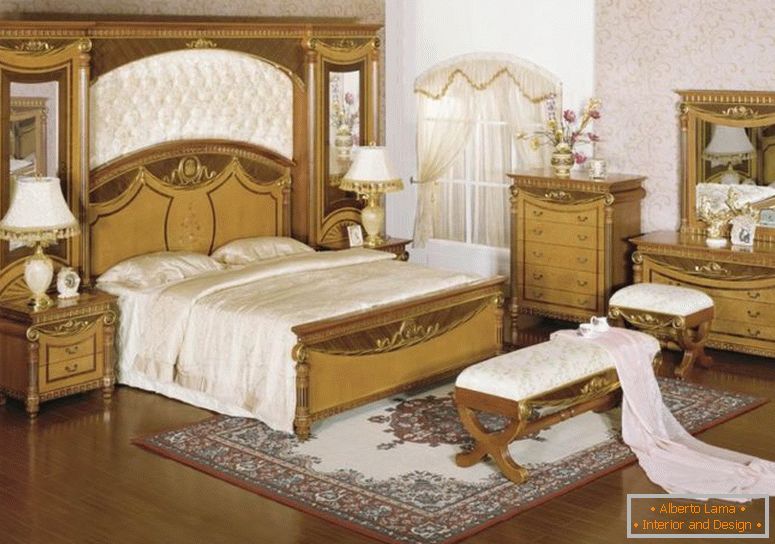 спалня-мебели-комплекти-с качествена дървесина спални-идея-мебели-с-дрешници-и-дървени-чекмеджета-и-по отношение на салон-и-ламиниран паркет-