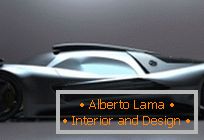 Mercedes SL GTR - концепт-кар от дизайнера Марка Хостлера