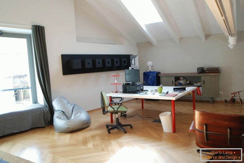 Изучаването на нов студио апартамент в Италия