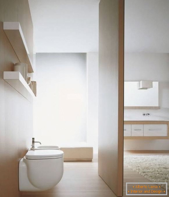 баня-тоалетна и-в стил минимализъм