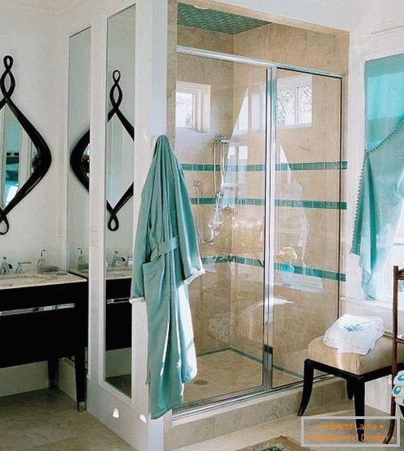 Идеи за душ в банята - избор от най-добрите снимки