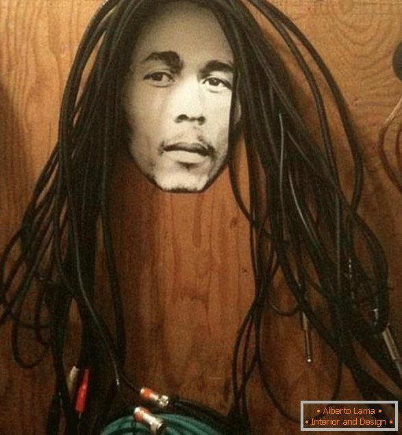 Проводници във формата на коса на Боб Марли