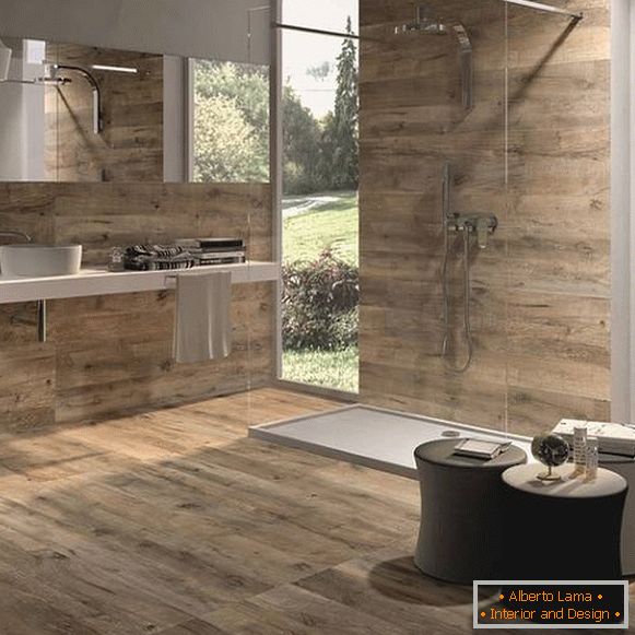 Дървени плочки за баня