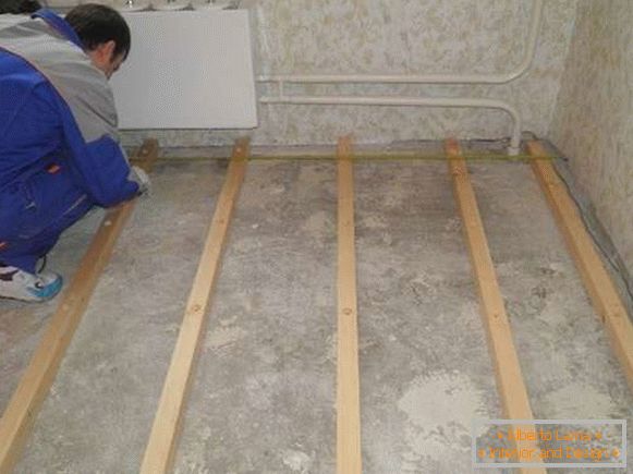 Дървени подове в частном доме, фото 7