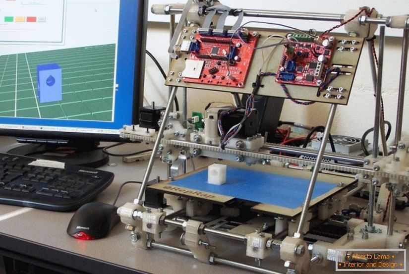 Прототипен 3D принтер за печат на храни