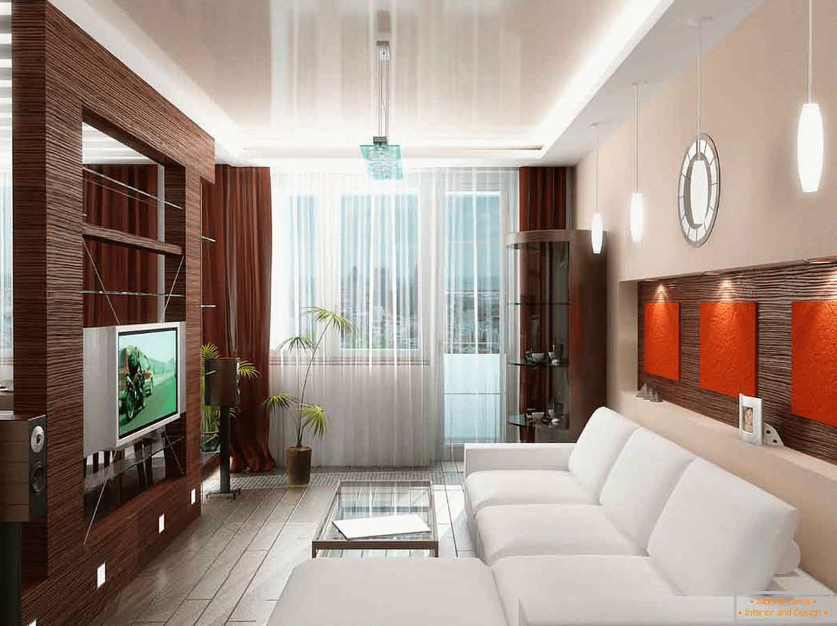 Правоъгълна дневна - 110 снимки на идеи в интериора