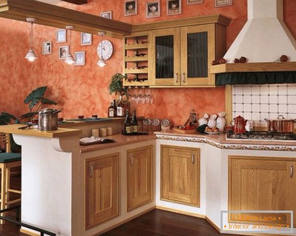 Поправете стените на кухнята със собствените си ръце снимка 7