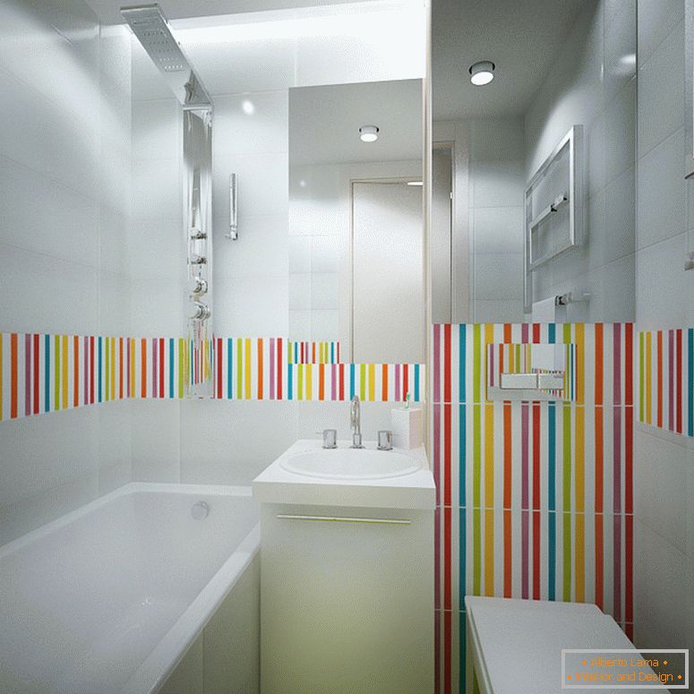Цветни плочки в бяла баня