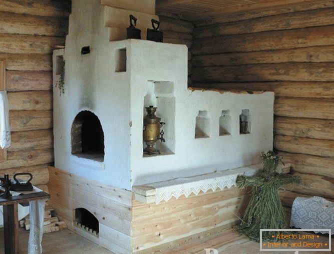 Печка в дървена къща