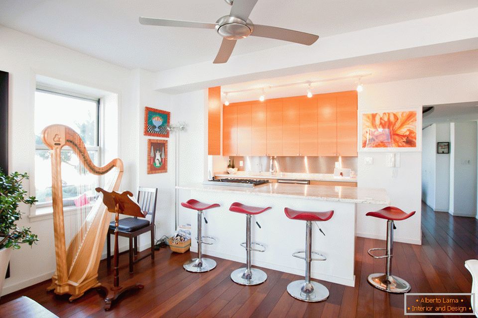 Кухненски апартамент с изглед към Бруклин