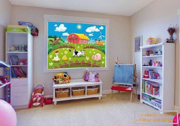 ролетни щори в детска стая снимка, снимка 21