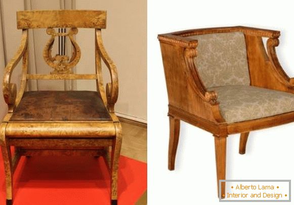 Съветски мебели от 30-те години: кресла