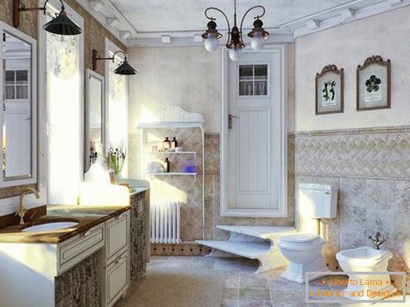 шкаф за баня в класически стил, снимка 16