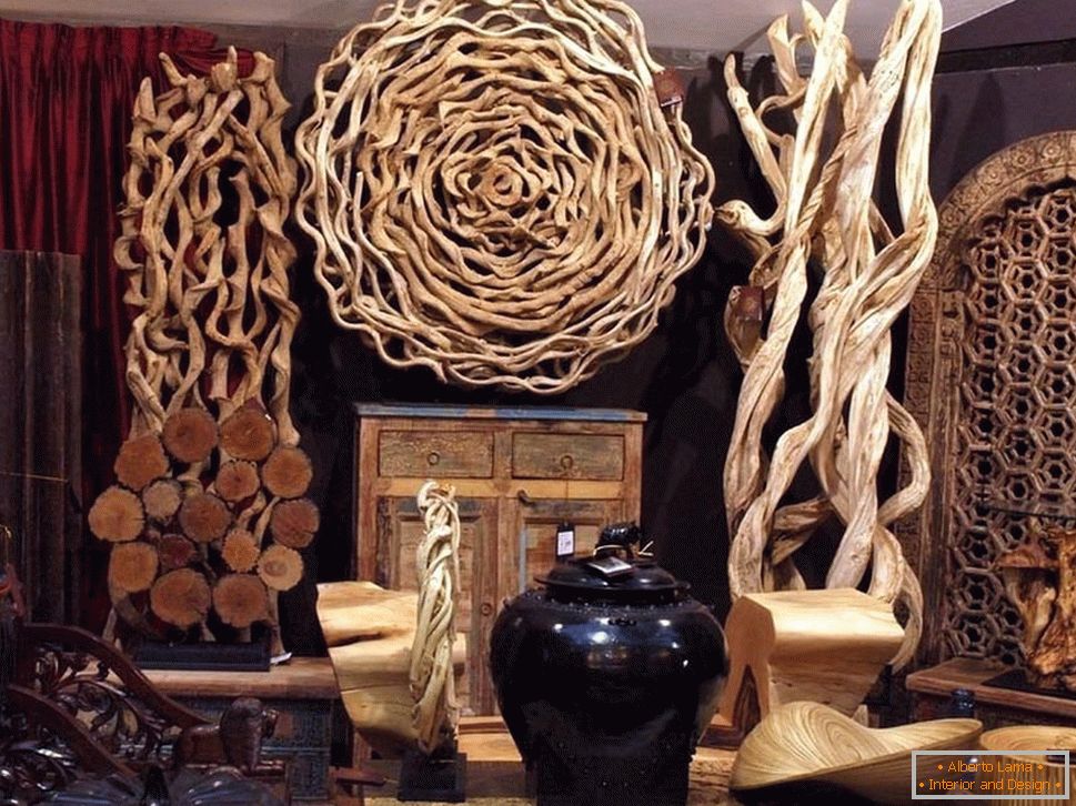 Дървен декор в интериора