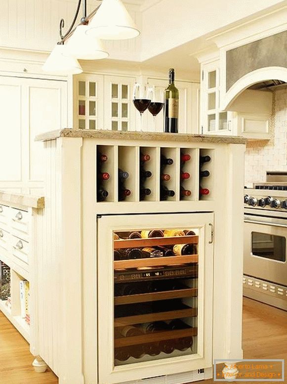 Съхранение на вино в кухнята