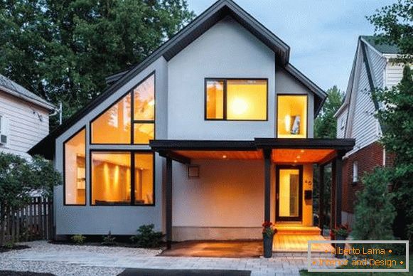 Модерна архитектура - дизайн на частна къща