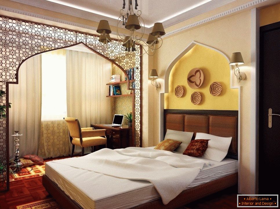 Спалня в ориенталски стил