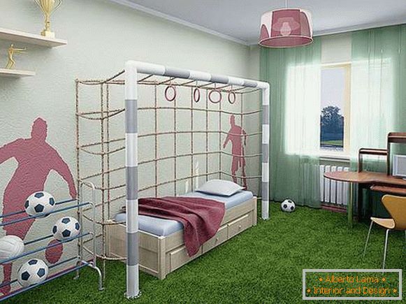 интериор на детска стая за 5-годишно момче, снимка 10