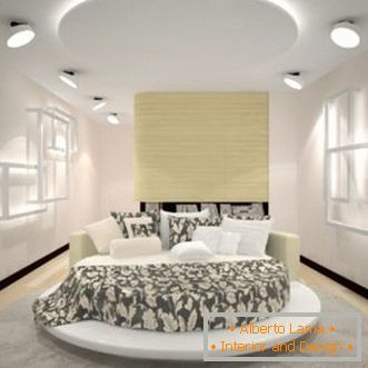 Спалня в два цвята - фото примери как да украсите необичаен