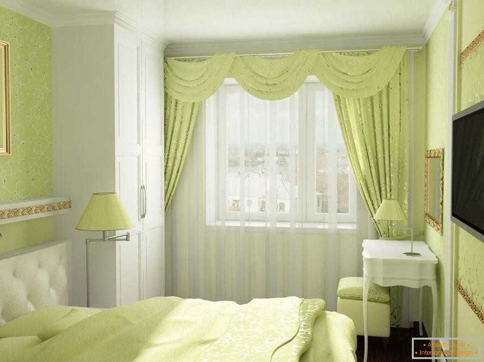 Спалня в два цвята - фото примери как да украсите необичаен