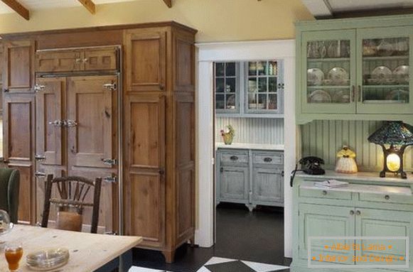 Красиви кухненски шкафове - снимка в интериора
