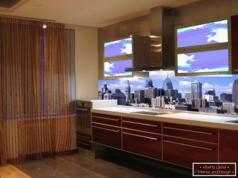 Стенни панели за кухнята - преглед на снимките от