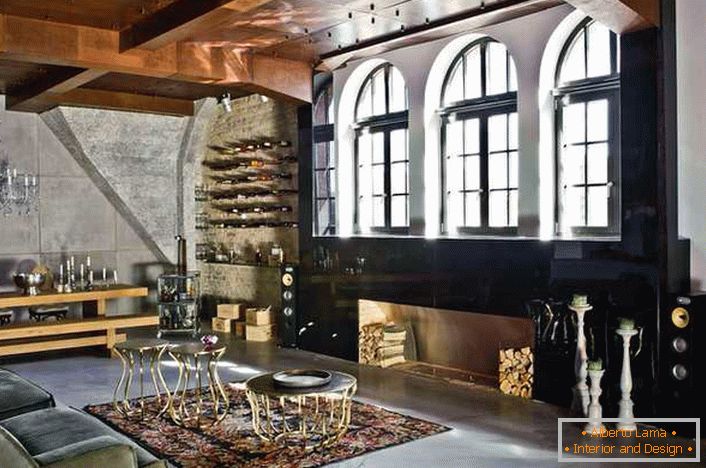 Стаята за гости в таванския стил е идеалното решение за човек, който е свободен и творчески.