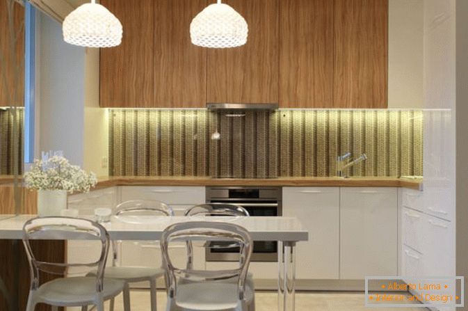 Кухненски стилен едностаен апартамент